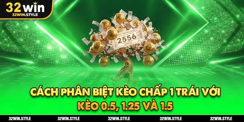 Kèo Chấp 32WIN – Hướng Dẫn Đọc & Kinh Nghiệm Bắt Cược Chuẩn 3 Cách phân biệt kèo chấp 1 trái với kèo 0.5, 1.25 và 1.5
